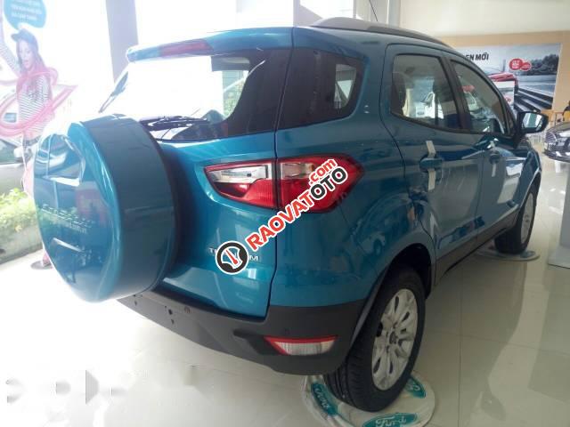 Bán ô tô Ford EcoSport Titanium 1.5AT năm 2017, màu xanh lam, 567tr-3