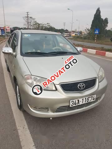 Bán Toyota Vios đời 2005, màu bạc giá cạnh tranh-0