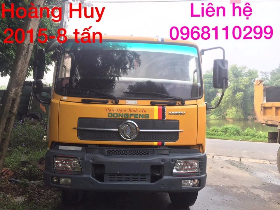 Cần bán Dongfeng 8T đời 2015, màu vàng, nhập khẩu-1