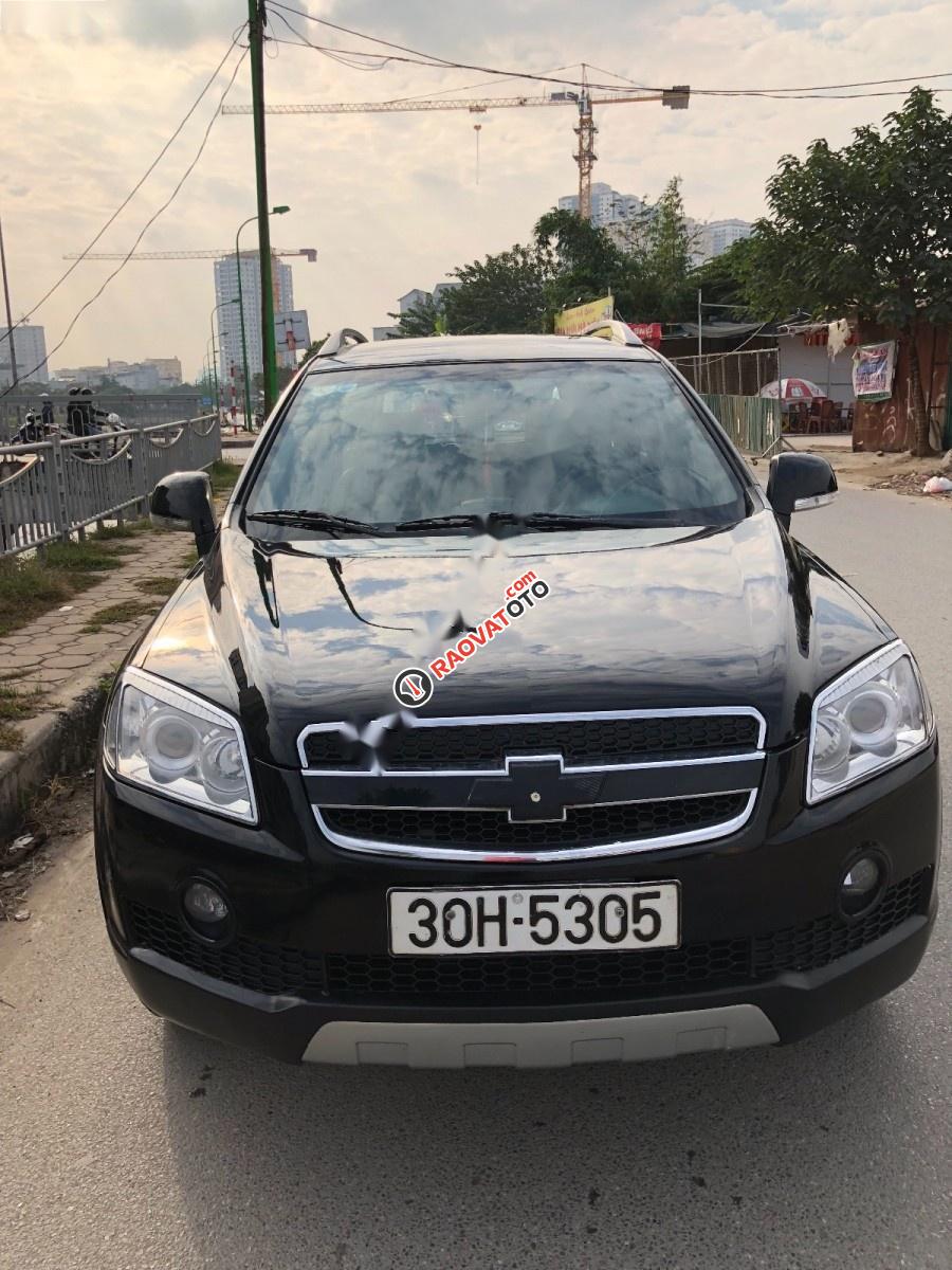 Bán xe Chevrolet Captiva đời 2007, màu đen chính chủ, giá 258tr-3