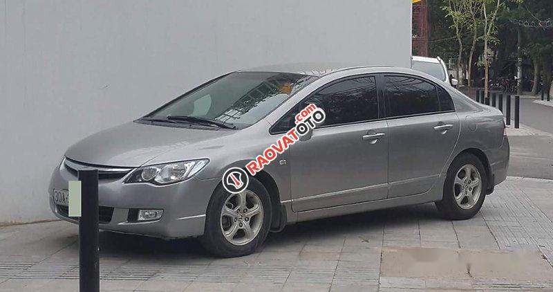 Cần bán gấp Honda Civic đời 2008, màu bạc chính chủ-3