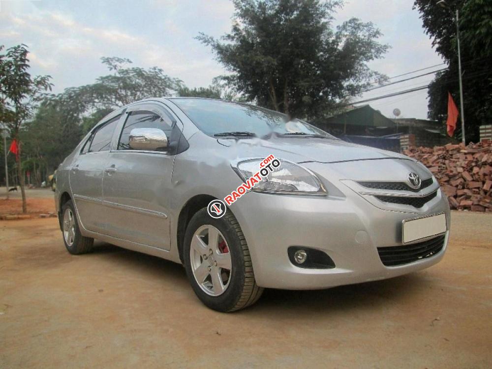 Cần bán gấp Toyota Vios E đời 2009, màu bạc, giá tốt-7