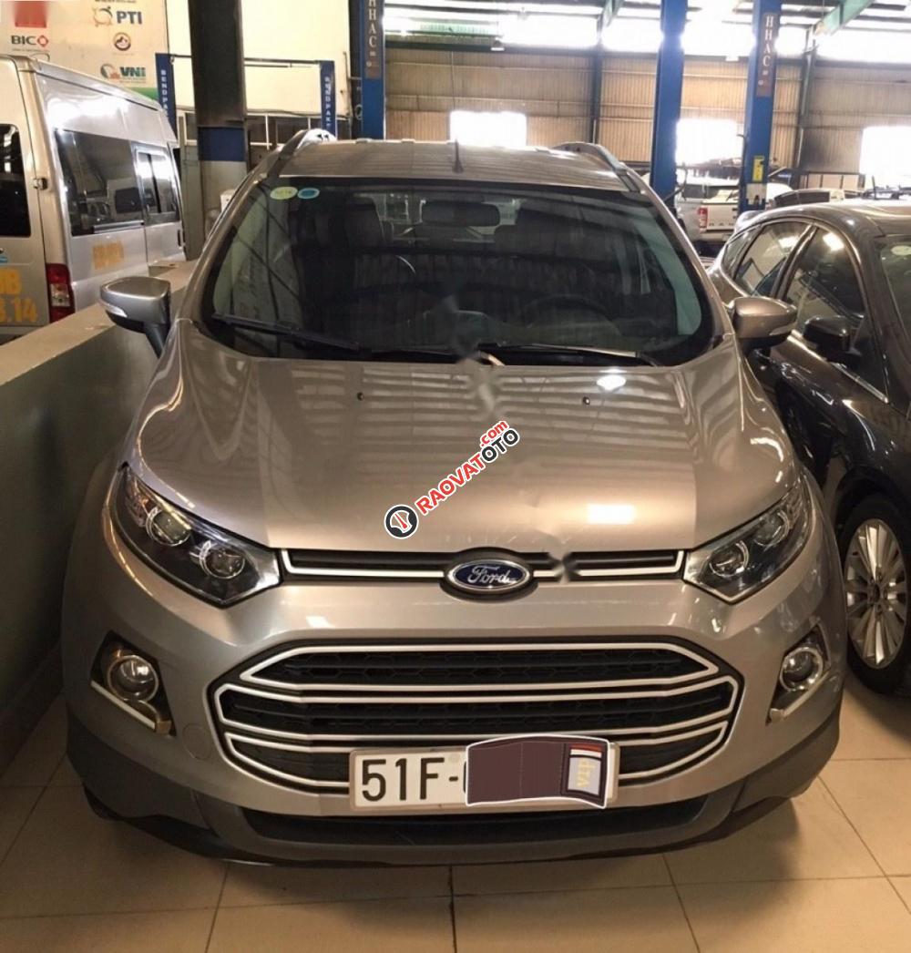 Bán Ford EcoSport Trend 1.5L AT đời 2014, màu xám  -1