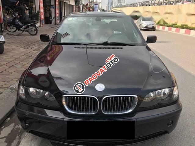 Bán xe BMW 3 Series 318i sản xuất 2005, màu đen, nhập khẩu-1