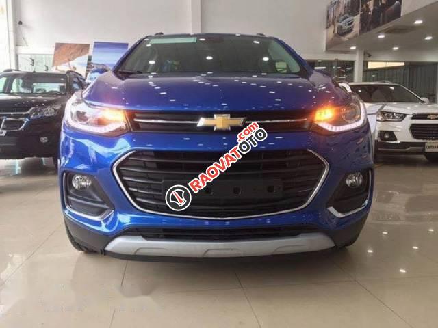 Bán xe Chevrolet Trax đời 2017, màu xanh lam, nhập khẩu, giá 769tr-1