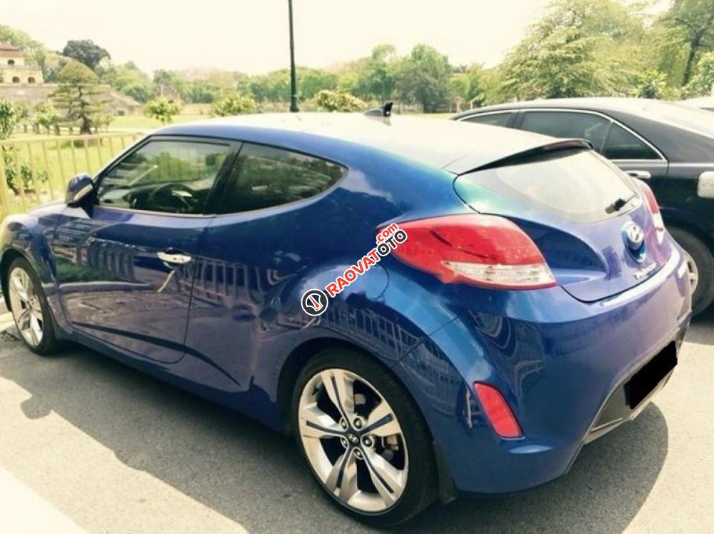 Cần bán lại xe Hyundai Veloster 1.6AT đời 2012, màu xanh lam, xe nhập chính chủ, giá 475tr-4