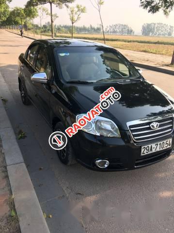 Bán Daewoo Gentra đời 2008, màu đen xe gia đình-4