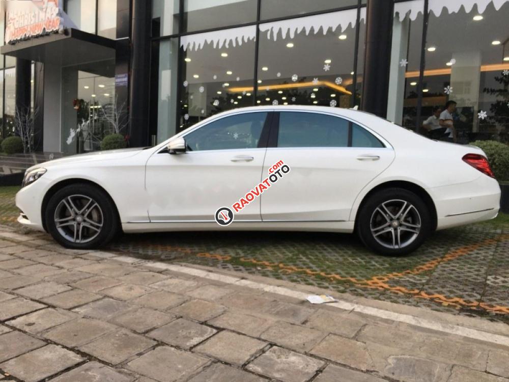 Bán ô tô Mercedes S400L đời 2017, màu trắng-5