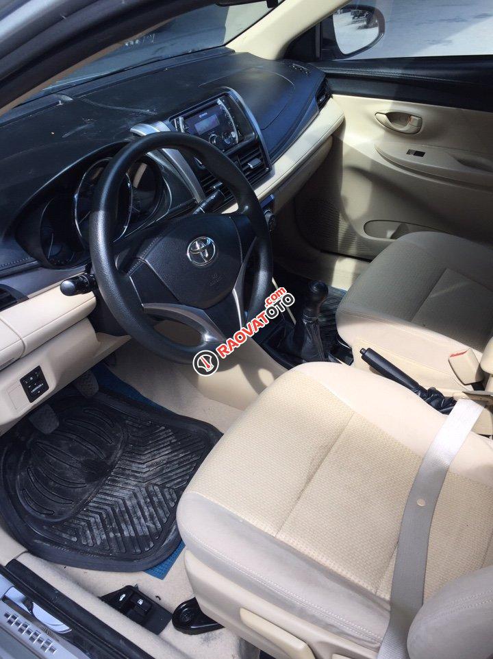 Bán xe Toyota Vios E đời 2016, màu bạc còn mới-3
