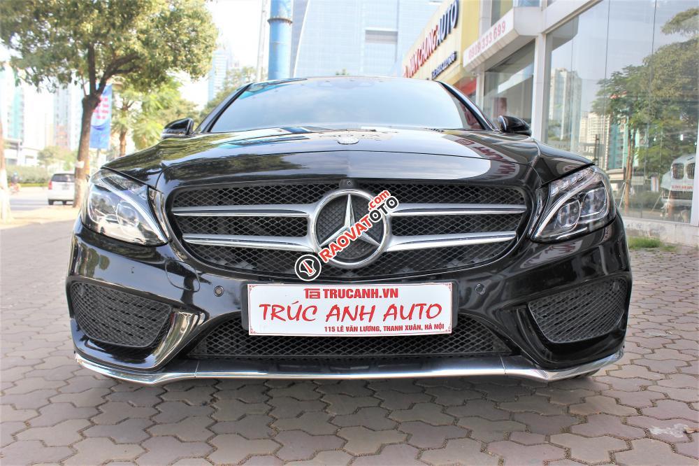 Bán Mercedes C300 AMG đời 2016, màu đen-12