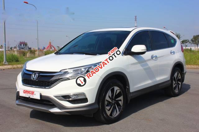 Bán gấp Honda CR V 2.4TG đời 2017, màu trắng-2