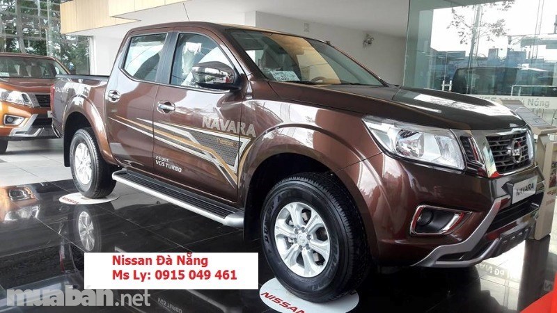 Bán xe Nissan Navara đời 2017, màu nâu, xe nhập-0