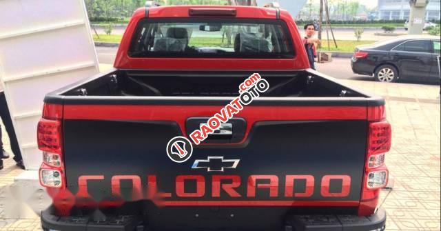 Bán Chevrolet Colorado 2.8L AT đời 2017, màu đỏ-3