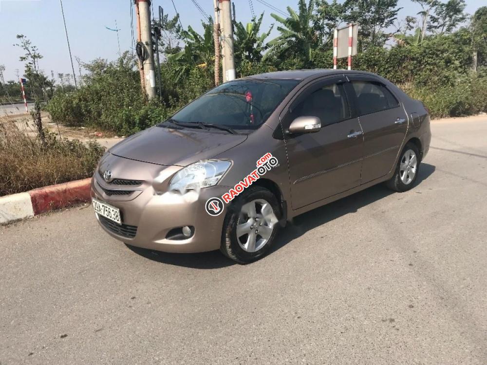 Cần bán gấp Toyota Vios 2009, màu nâu chính chủ-5