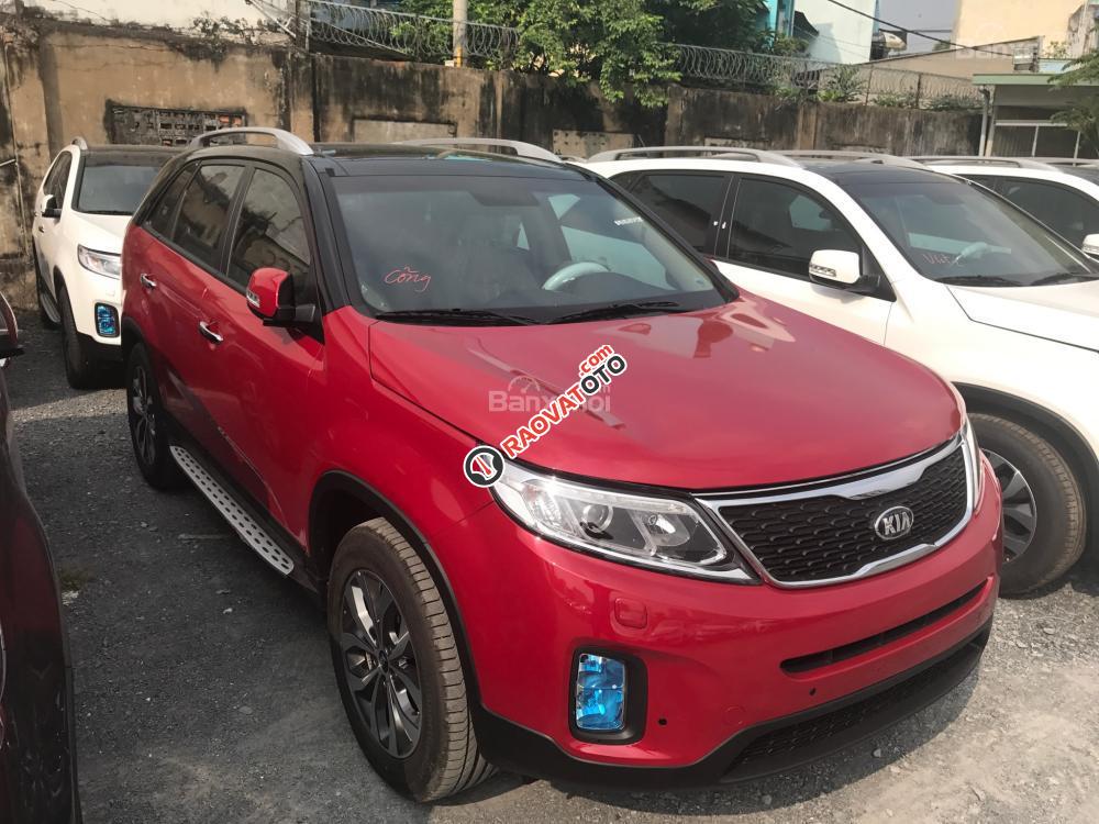 Bán xe Kia Sorento 2017, phiên bản thể thao 2 màu cao cấp mới nhất, hỗ trợ cho vay lãi suất thấp, LH: Hữu 0932.333.552.-5