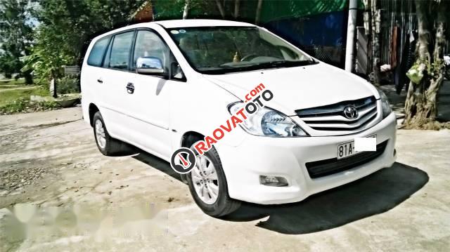 Bán Toyota Innova G đời 2011, màu trắng, giá 325tr-1