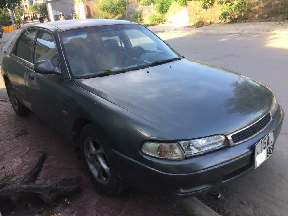 Bán ô tô Mazda 626 sản xuất 1996, màu xám, nhập khẩu  -4