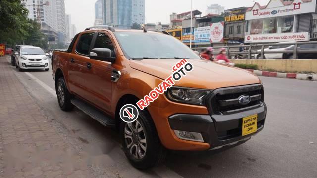 Bán xe Ford Ranger Wildtrack 3.2AT đời 2016, nhập khẩu-0