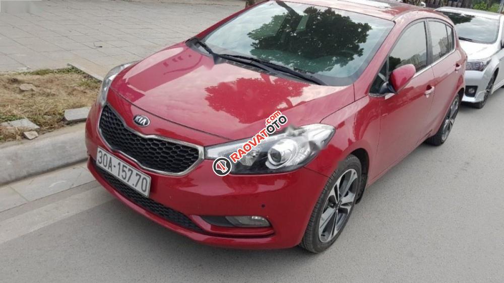 Bán xe Kia Cerato 1.6 AT sản xuất 2014, màu đỏ, nhập khẩu -1