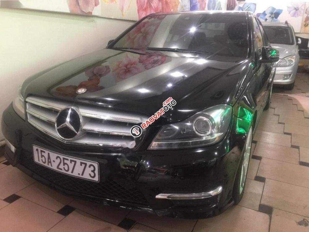Bán gấp Mercedes C300 AMG đời 2011, màu đen-7