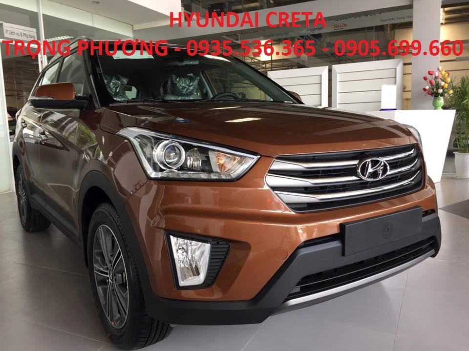 Bán ô tô Hyundai Creta đời 2017, màu nâu, nhập khẩu  -1