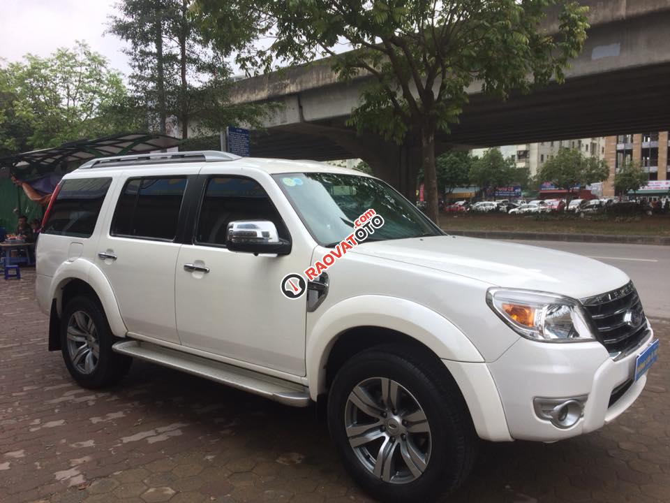 Cần bán gấp Ford Everest Limited 4x2 AT đời 2011, màu trắng số tự động, 525tr-3