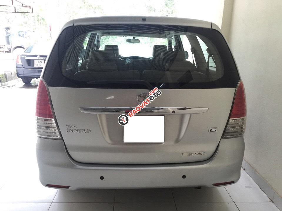 Cần bán Toyota Innova G đời 2010, màu bạc, 475tr-22