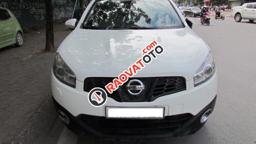 Cần bán gấp Nissan Qashqai 2.0 AT đời 2011, màu trắng xe gia đình-0