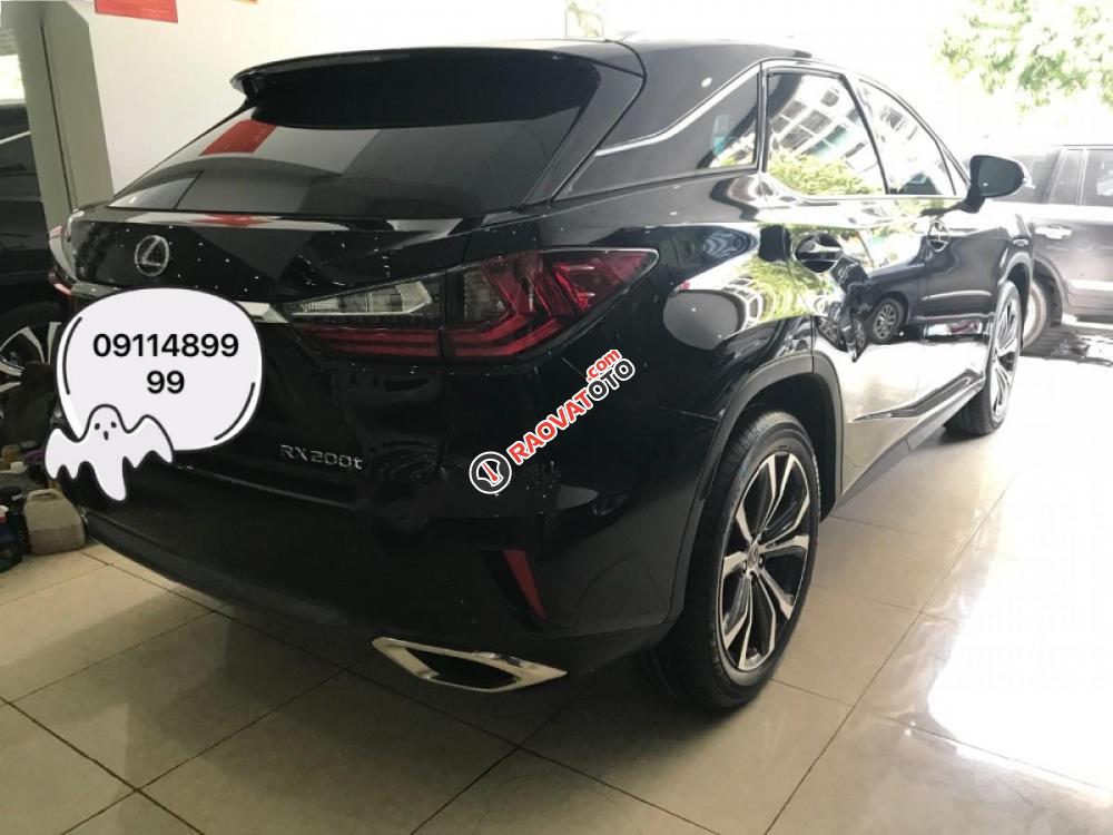 Cần bán gấp Lexus RX 200T đời 2016, màu đen, nhập khẩu nguyên chiếc-2