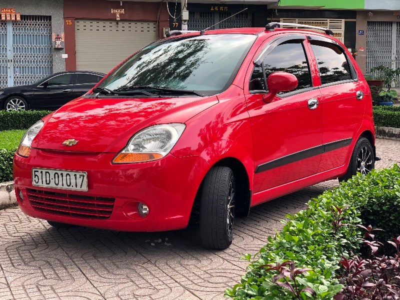 Bán Chevrolet Spark đời 2015, màu đỏ, nhập khẩu nguyên chiếc, số sàn, giá tốt-3