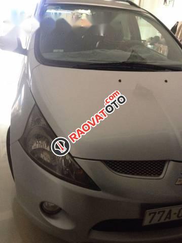 Bán Mitsubishi Grandis năm 2007, màu bạc xe gia đình giá cạnh tranh-0