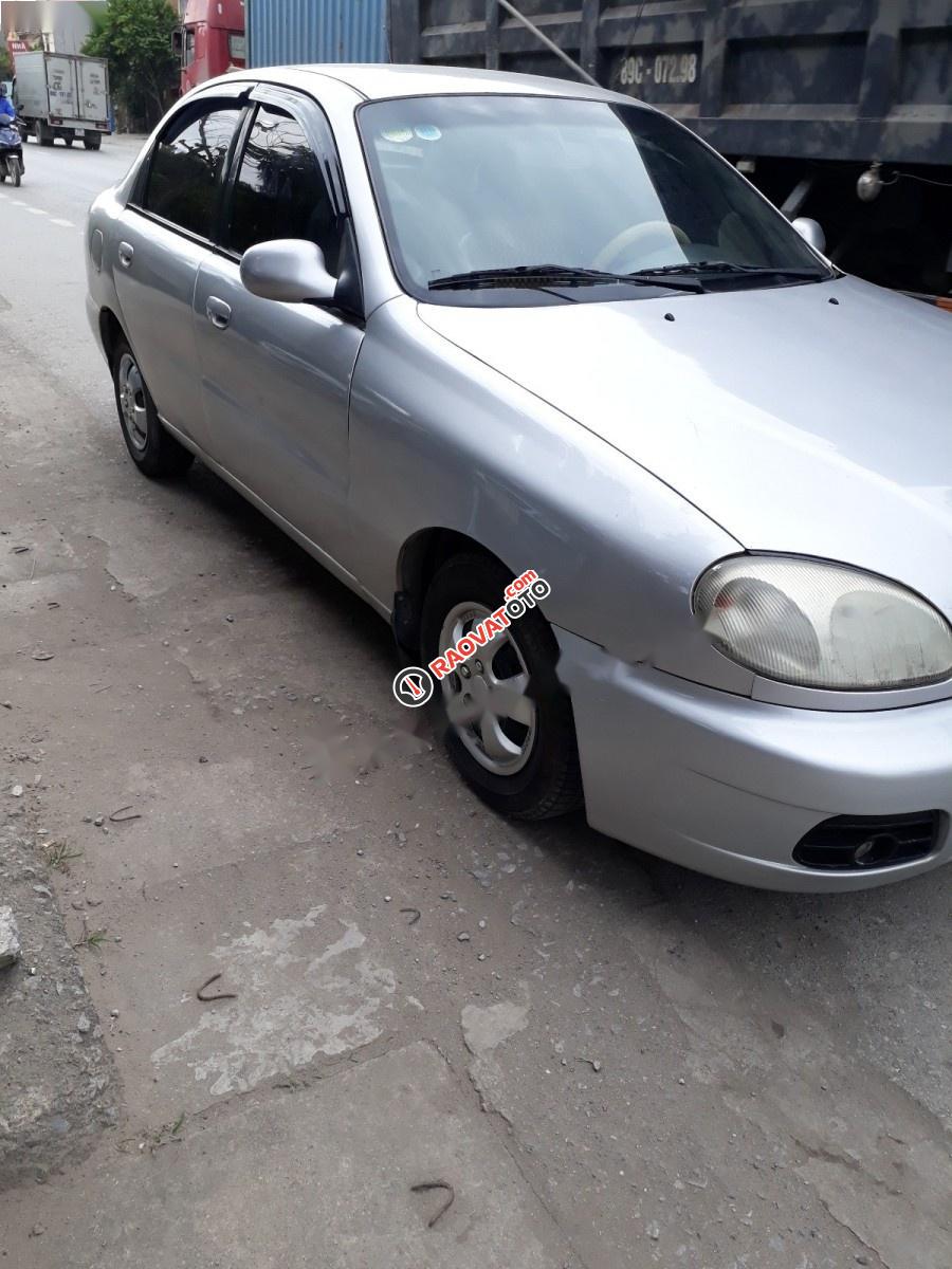 Bán Daewoo Lanos SX năm 2003, màu bạc chính chủ-4