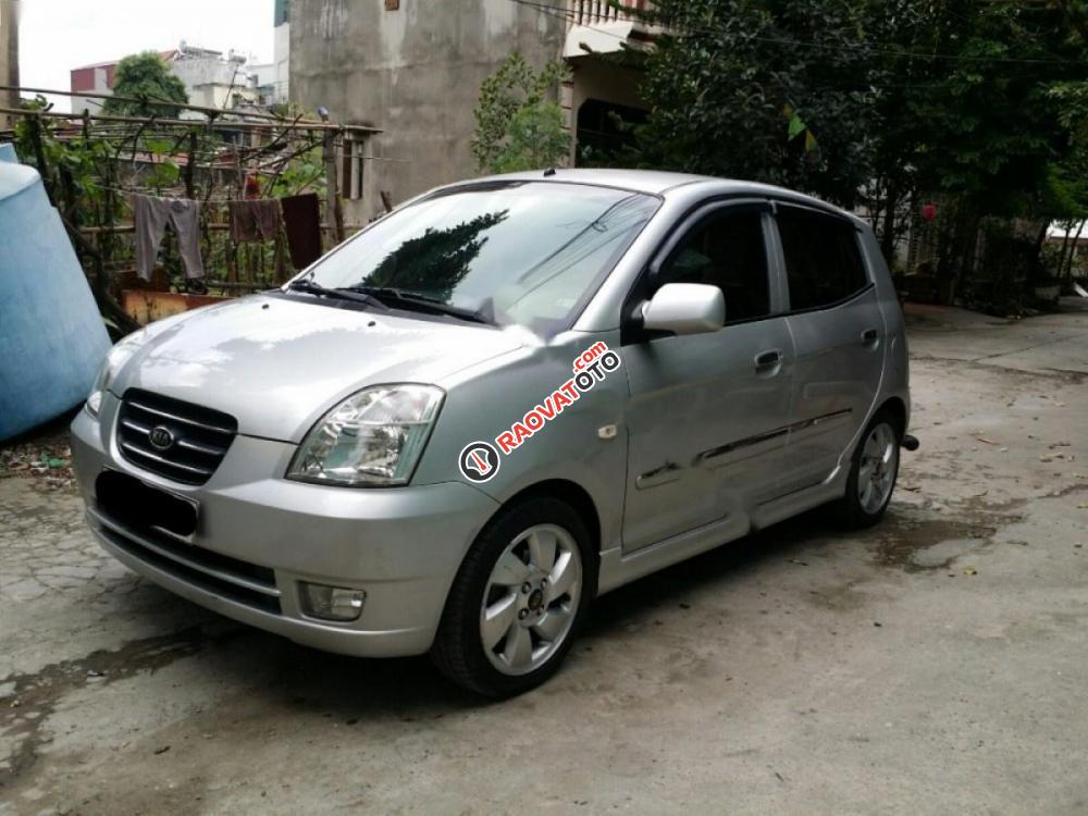 Cần bán gấp Kia Morning Slx đời 2007, màu bạc, xe nhập số tự động, giá 185tr-3