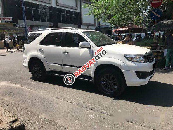 Cần bán lại xe Toyota Fortuner 2.7AT Sportivo 2015, màu trắng-0