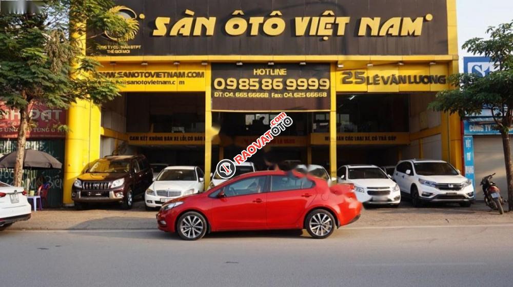 Cần bán gấp Kia K3 1.6AT đời 2015, màu đỏ chính chủ-3