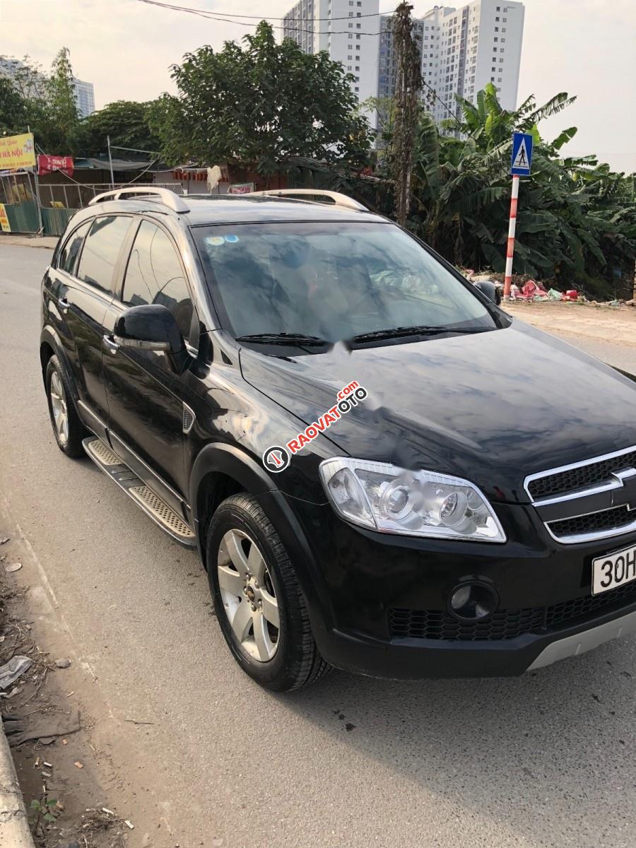 Bán xe Chevrolet Captiva đời 2007, màu đen chính chủ, giá 258tr-2