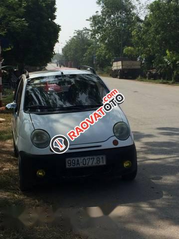 Cần bán lại xe Daewoo Matiz đời 2005, màu trắng xe gia đình, 75 triệu-2