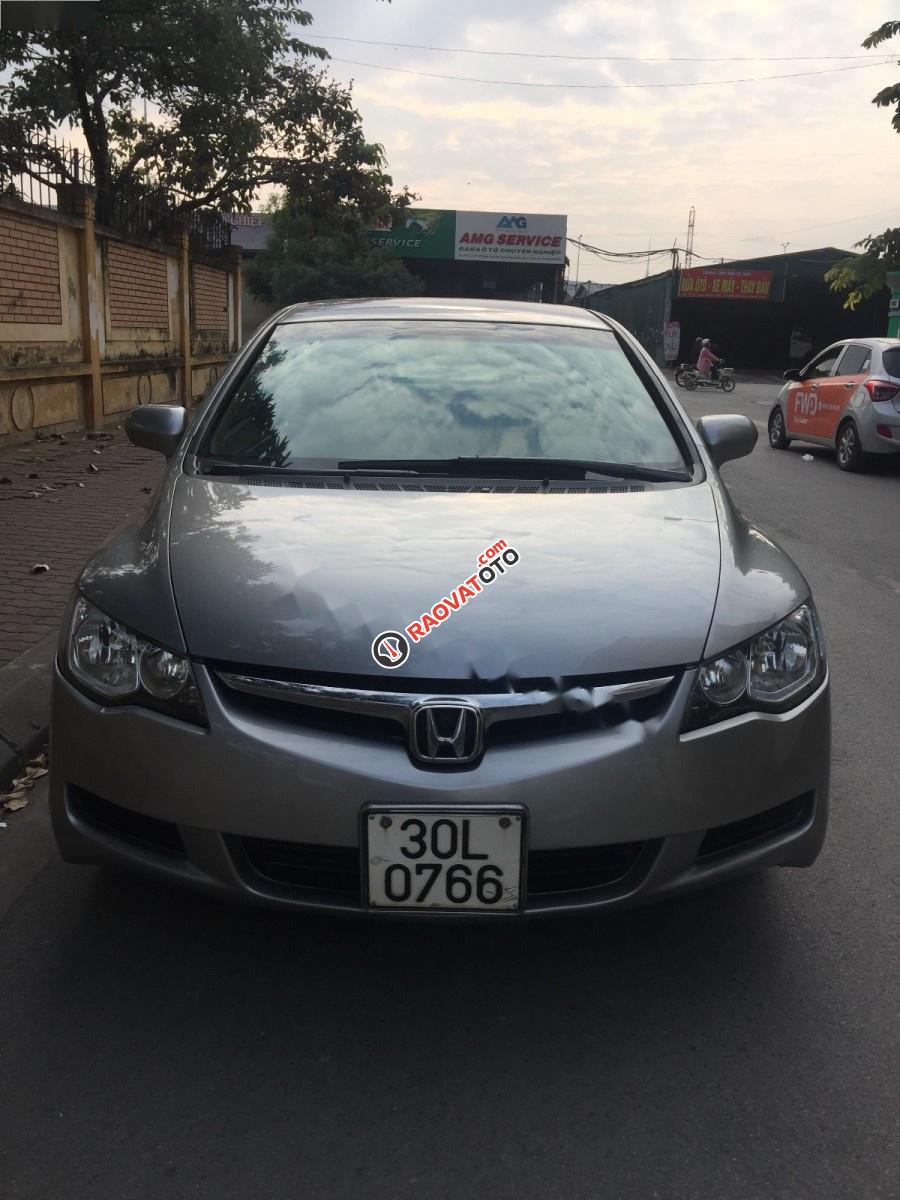 Bán Honda Civic đời 2008, màu bạc-1