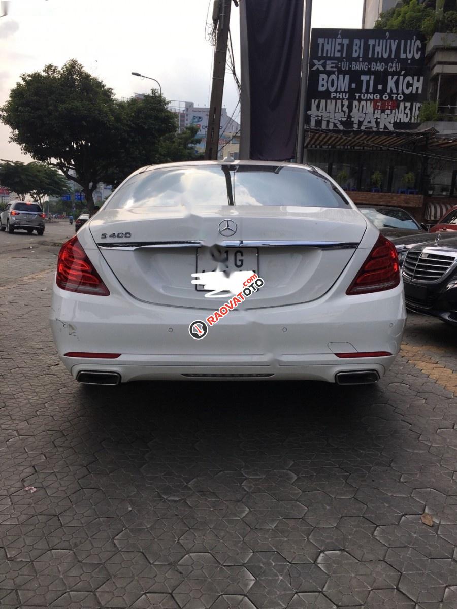 Bán Mercedes S400 đời 2017, màu trắng-0