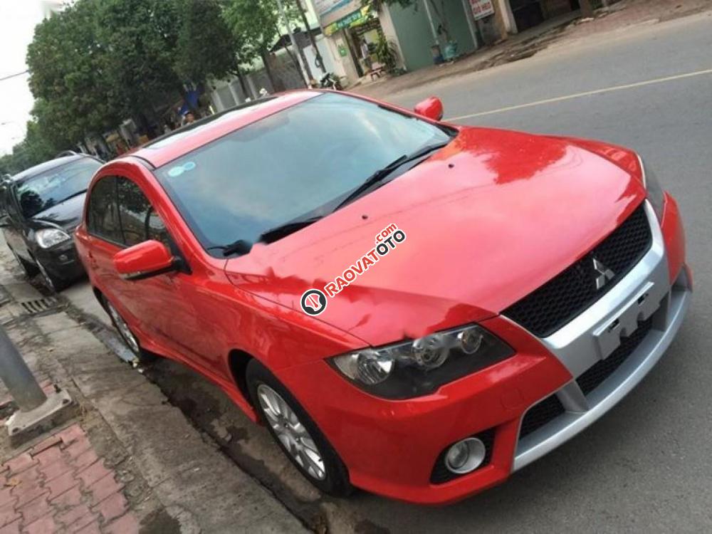 Bán xe Mitsubishi Lancer Fortis 2.0 AT 2009, màu đỏ, nhập khẩu, giá 415tr-0