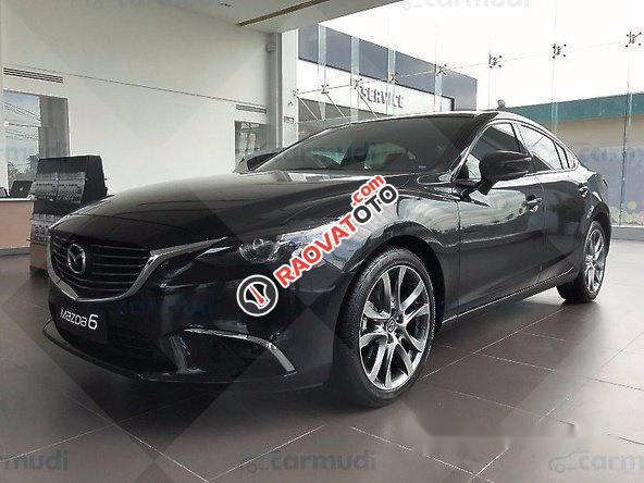 Bán ô tô Mazda 6 Premium sản xuất 2017, màu đen-0