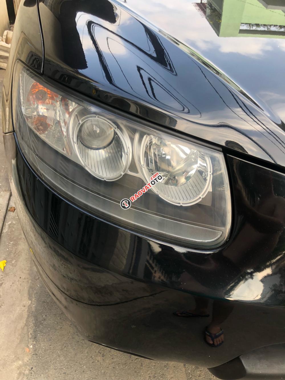 Bán xe Hyundai Santa Fe V6 2.7 2008, màu đen, xe nhập, giá 485tr-1