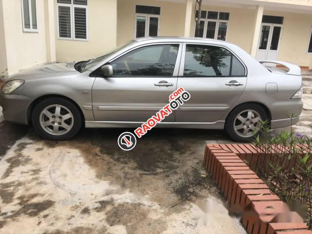 Cần bán gấp Mitsubishi Lancer 1.6 đời 2008, màu bạc, số tự động-0