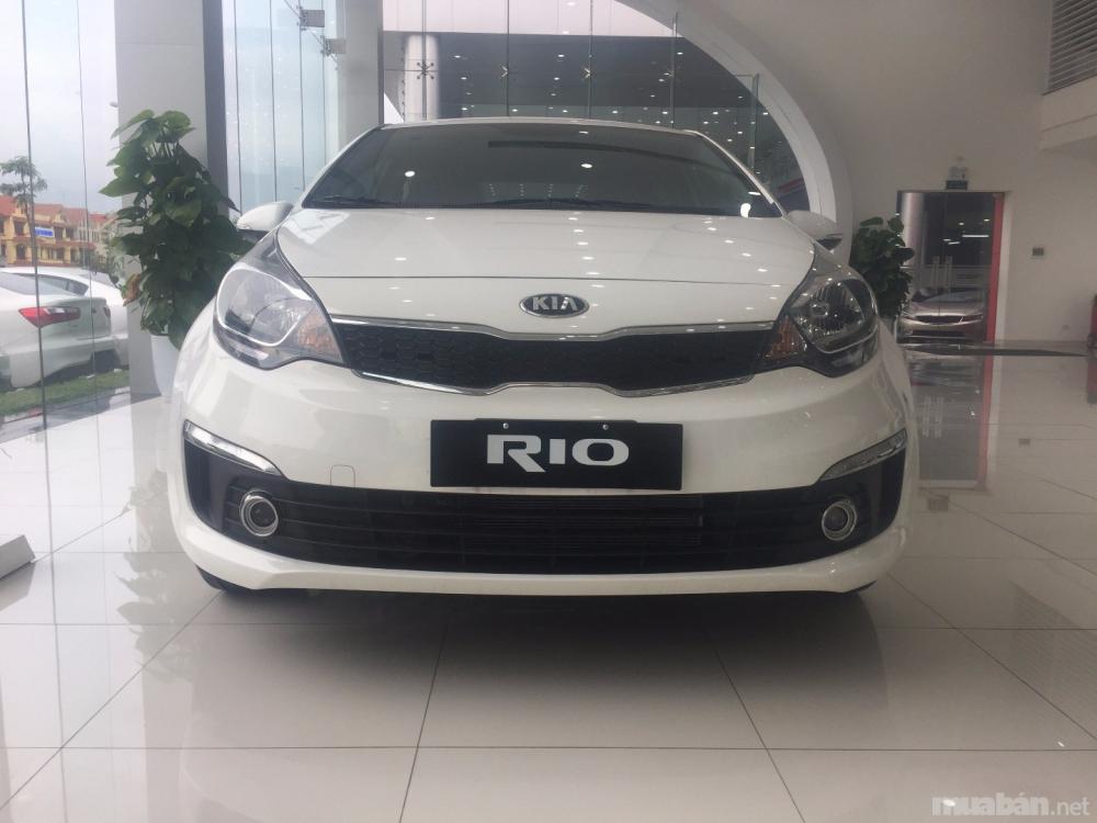 Bán xe Kia Rio đời 2017, màu trắng, nhập khẩu -0