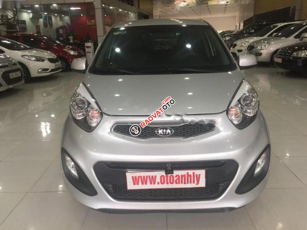 Bán Kia Picanto đời 2013, màu bạc số tự động, 315tr-9