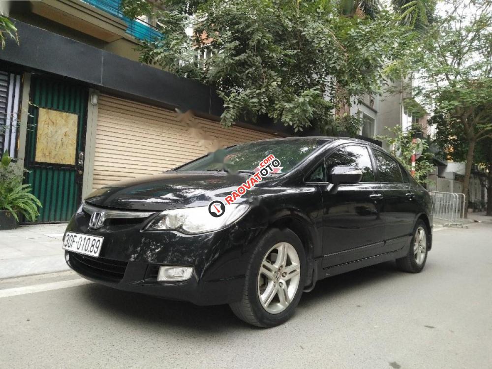 Cần bán gấp Honda Civic đời 2009, màu đen chính chủ-2