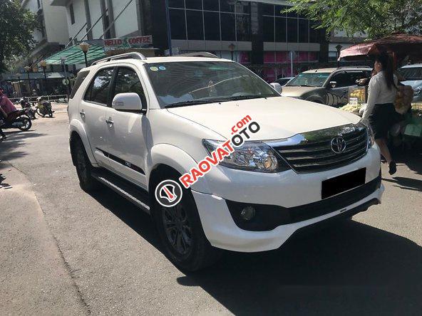 Cần bán lại xe Toyota Fortuner 2.7AT Sportivo 2015, màu trắng-7