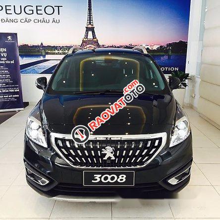 Bán xe Peugeot 3008 sản xuất 2017, màu đen, xe nhập-5