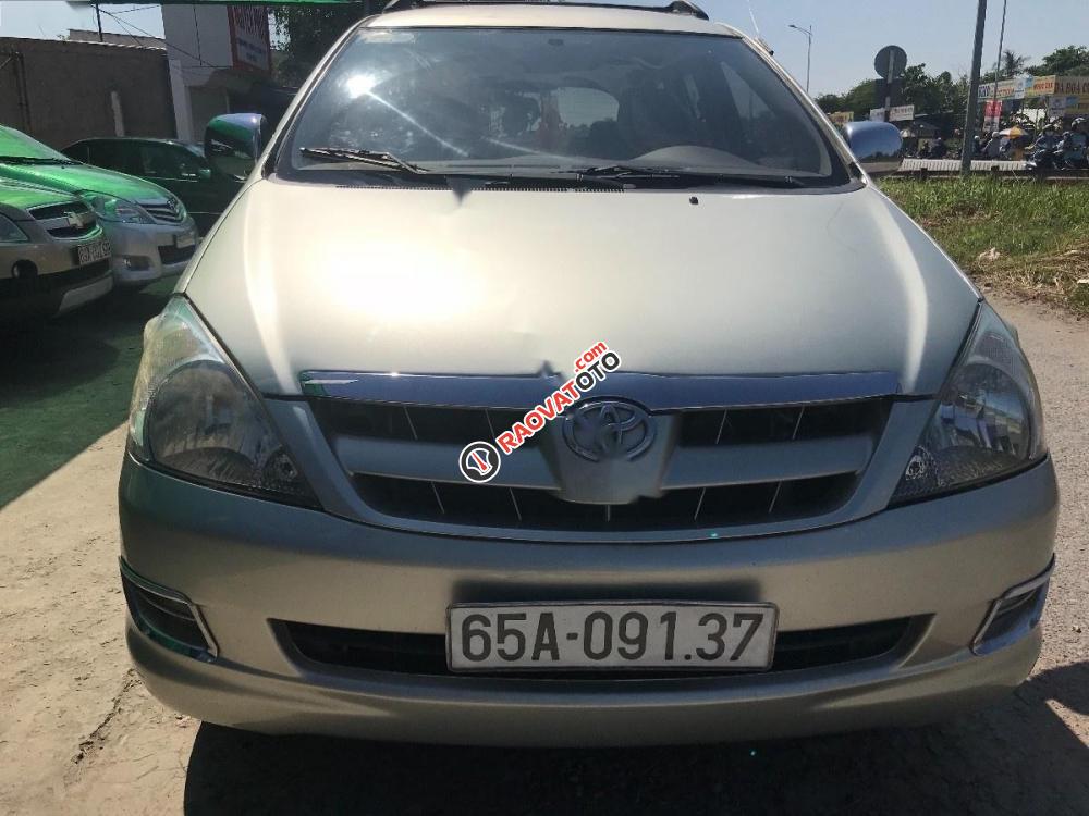 Bán Toyota Innova G đời 2008, màu bạc, xe gia đình-3