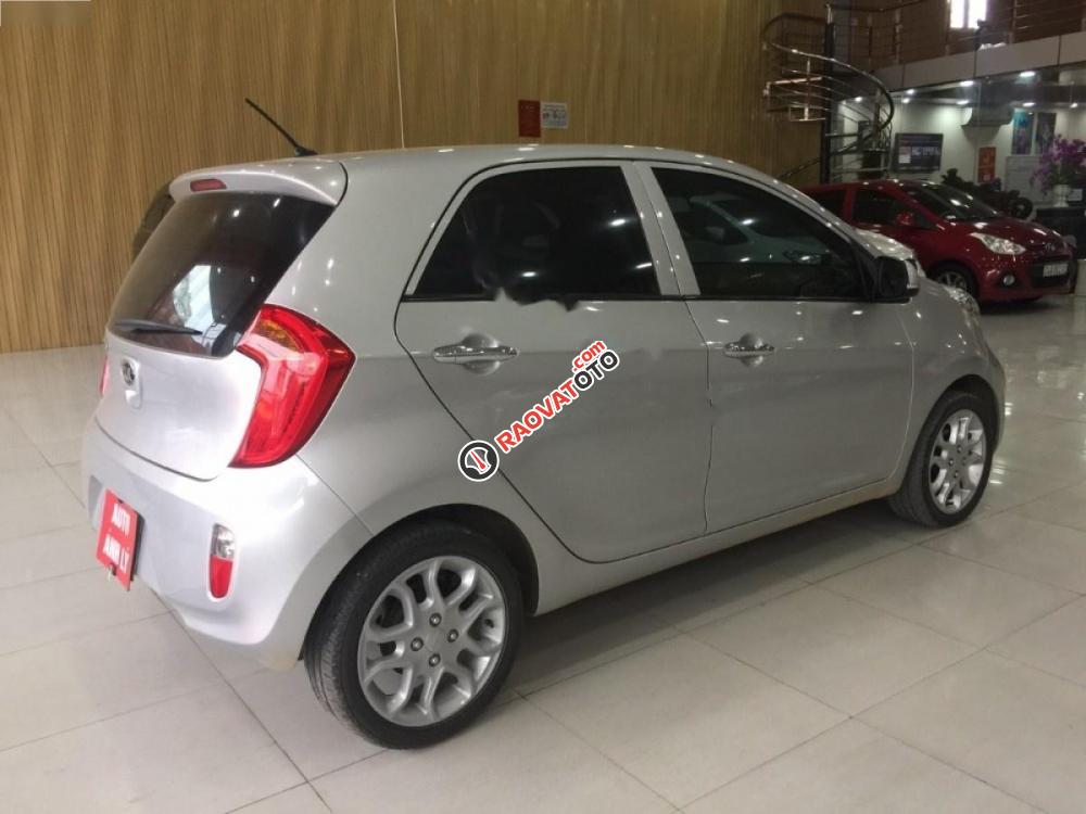 Bán Kia Picanto đời 2013, màu bạc số tự động, 315tr-5